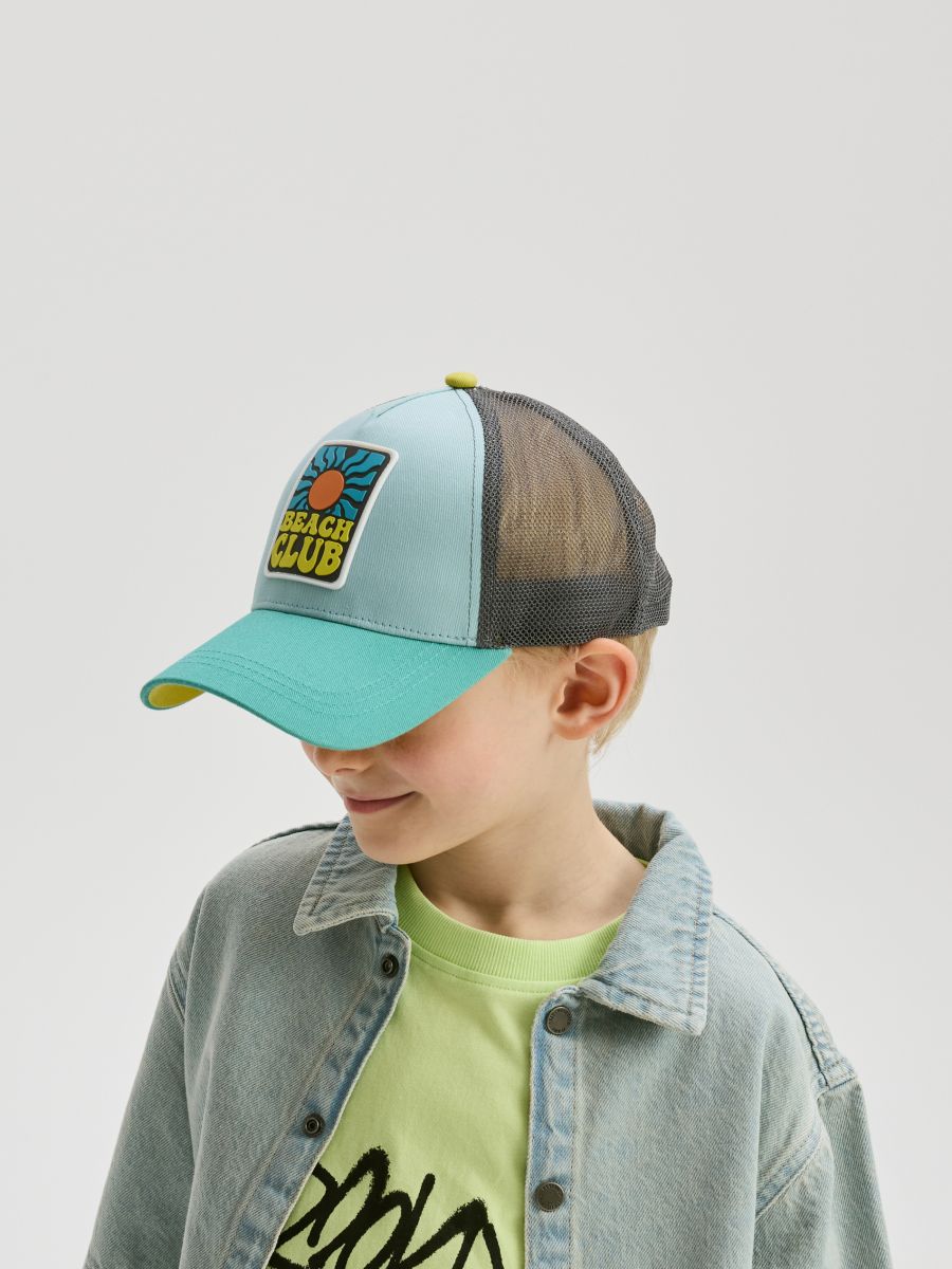 Cap - light turquoise - RESERVED - 4