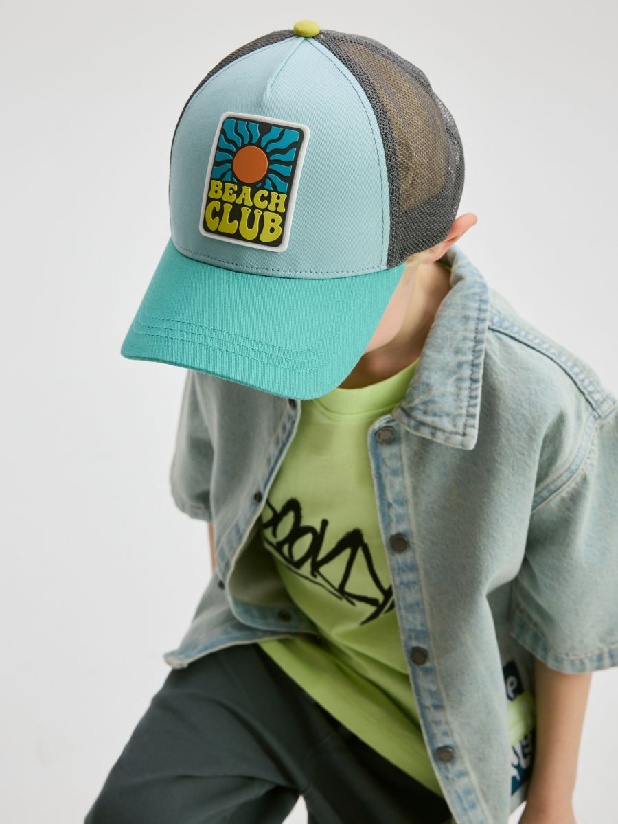 Cap - light turquoise - RESERVED - 5