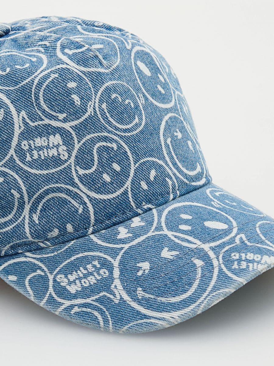 SmileyWorld® cap - blue - RESERVED - 3