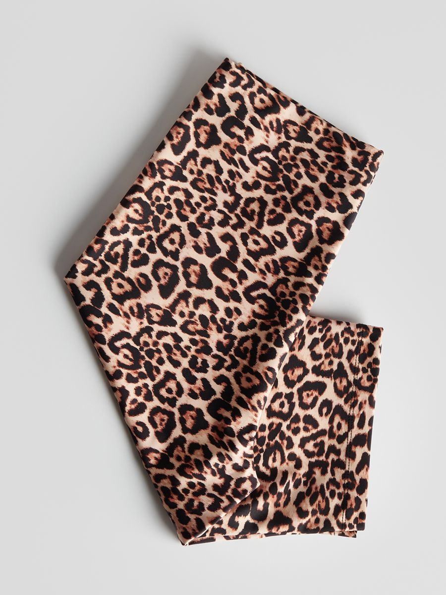 Biker shorts with animal print - multicolor - RESERVED - 5