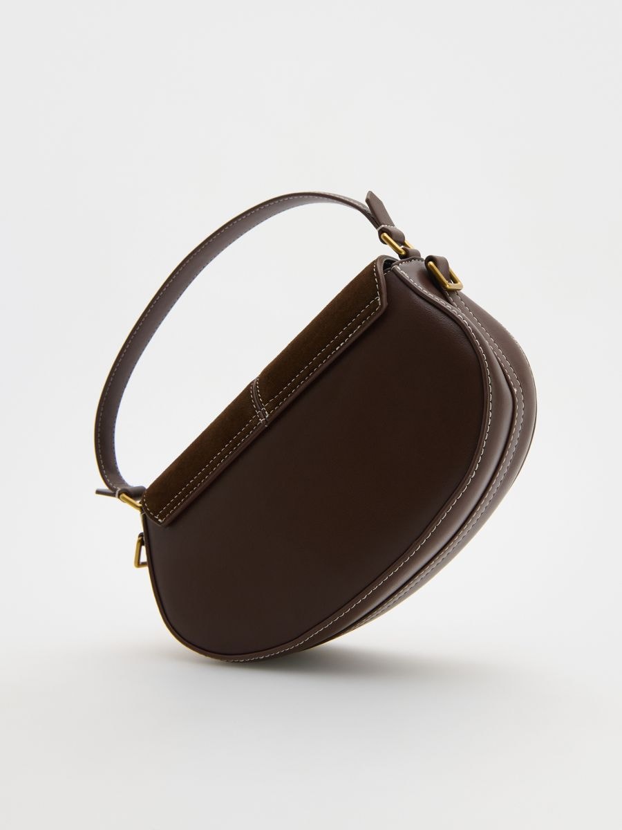 LADIES` HANDBAG - tamno braon - RESERVED - 3