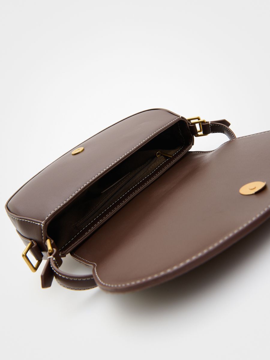 LADIES` HANDBAG - tamno braon - RESERVED - 5