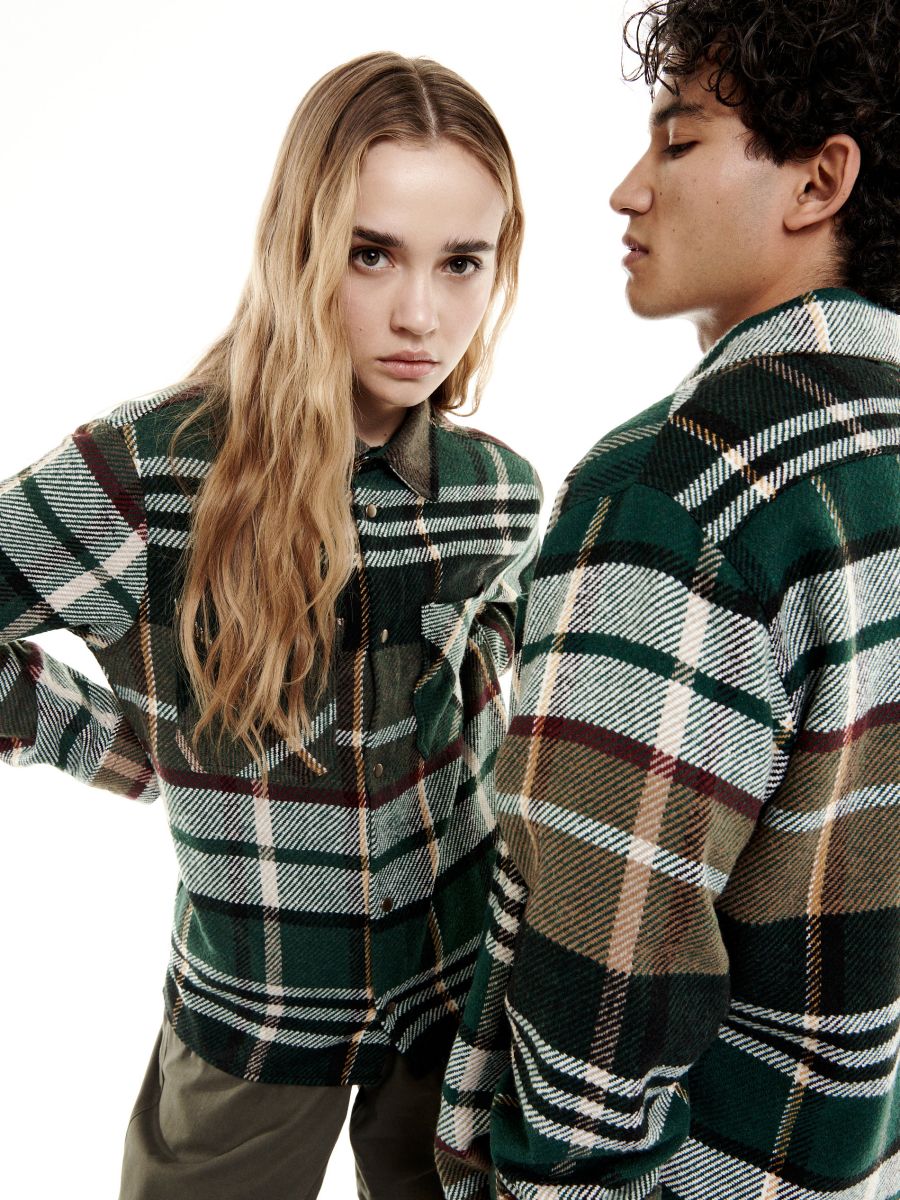 Check shacket - multicolor - RESERVED - 8