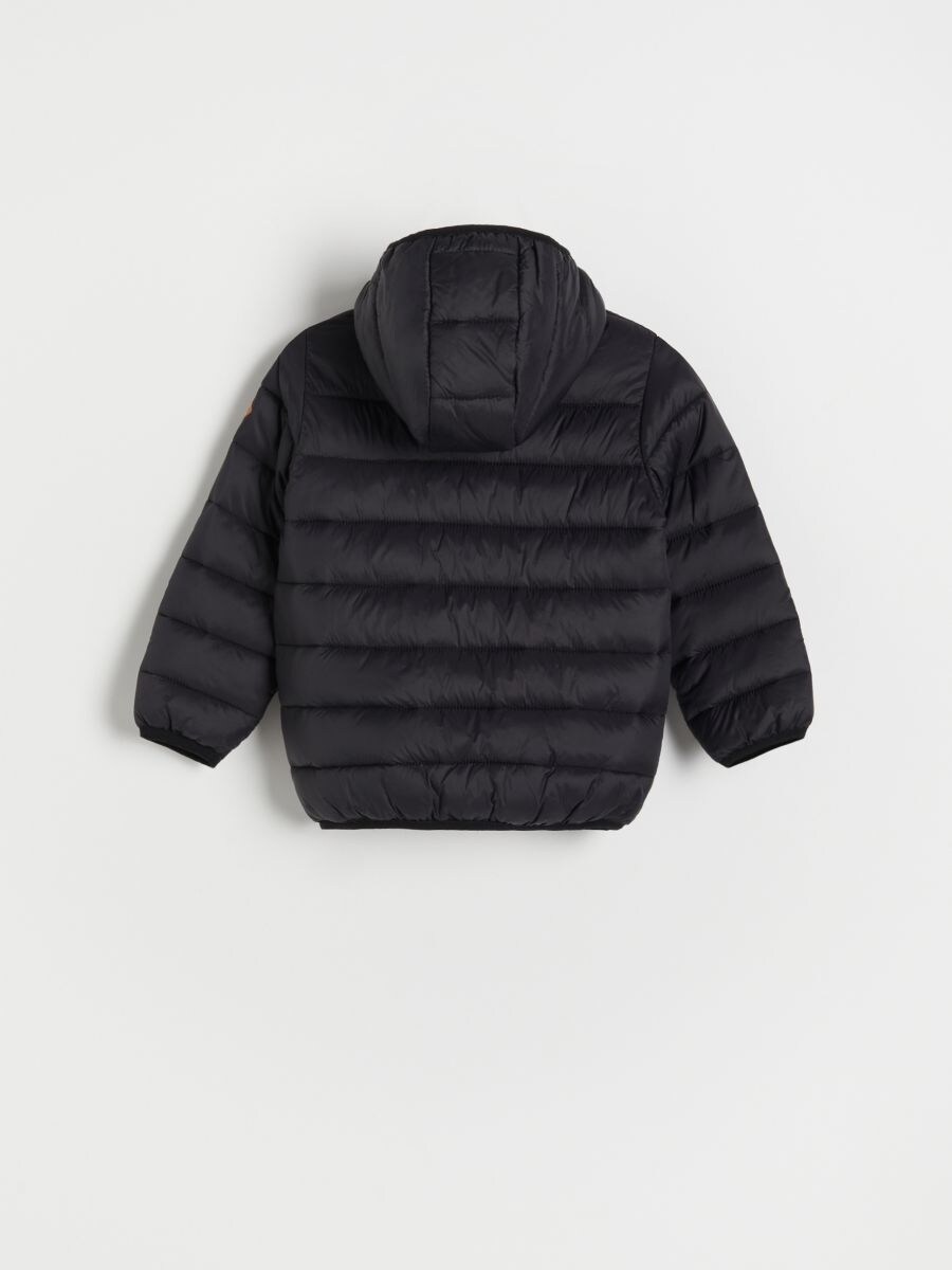 Quilted jacket with hood - black - RESERVED - 2
