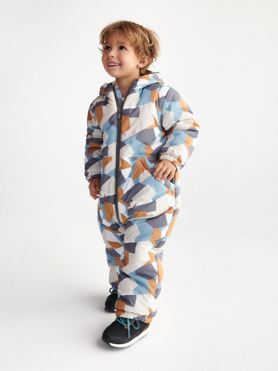 Insulated romper - golden brown - RESERVED - 5