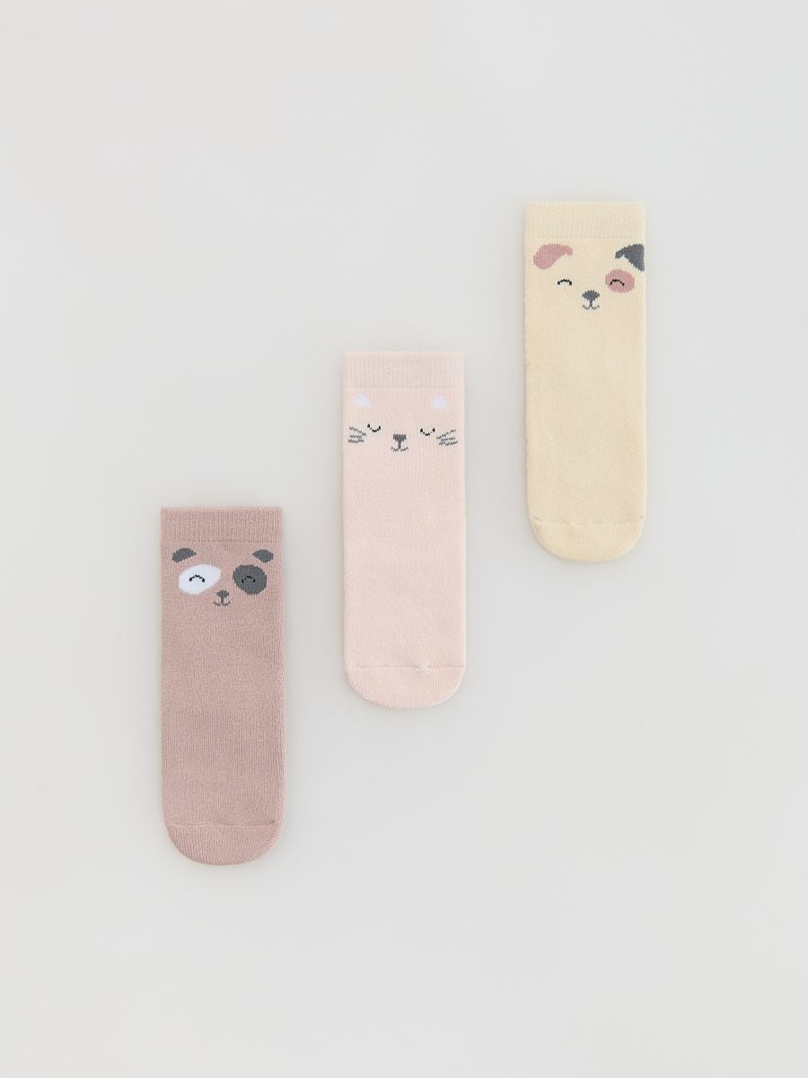 3er-Pack rutschfeste Socken - bunt - RESERVED