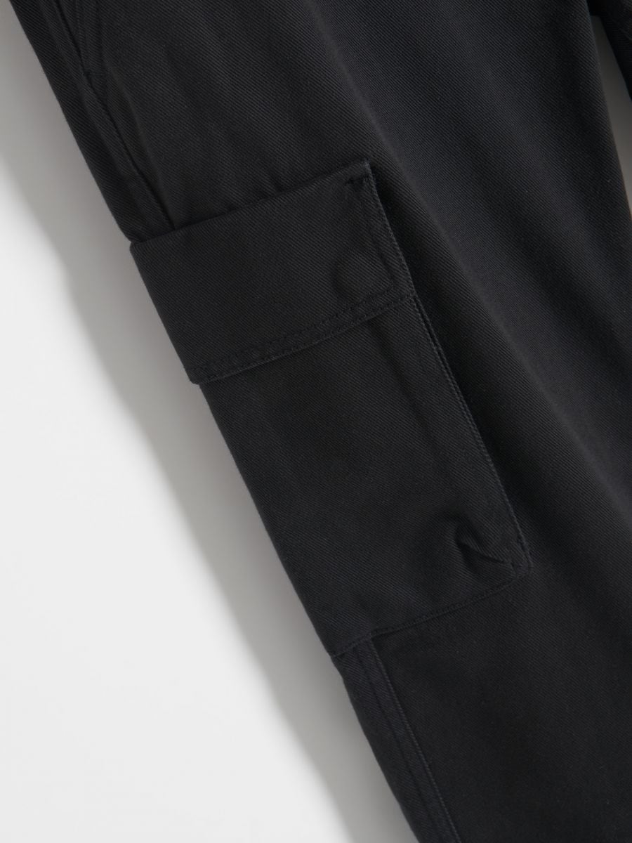 Loose cargo pantalone - crno - RESERVED - 5