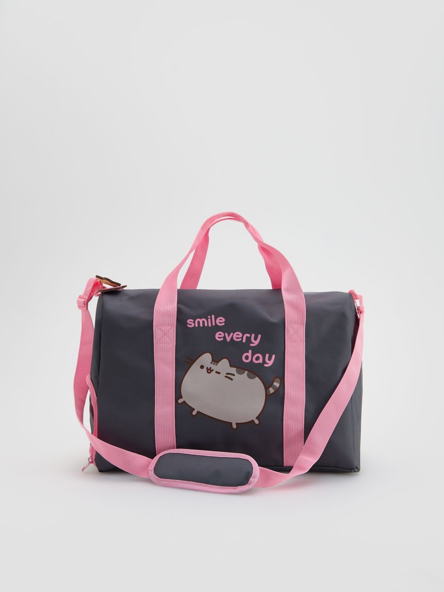 Torba sportowa Pusheen - ciemnoszary - RESERVED