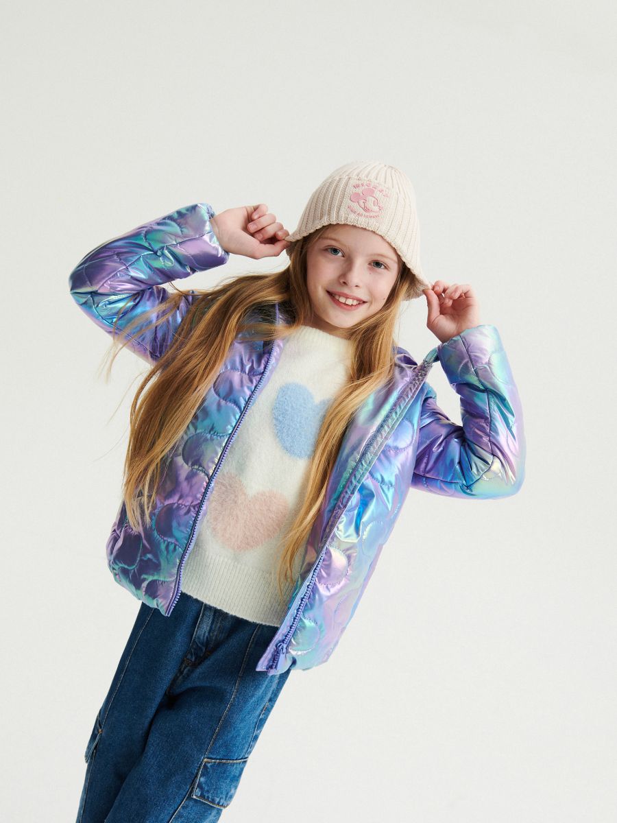 GIRLS` OUTER JACKET - šareno - RESERVED - 8