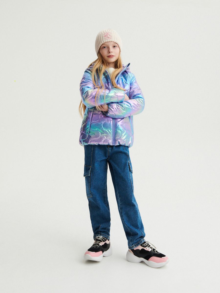GIRLS` OUTER JACKET - šareno - RESERVED - 9