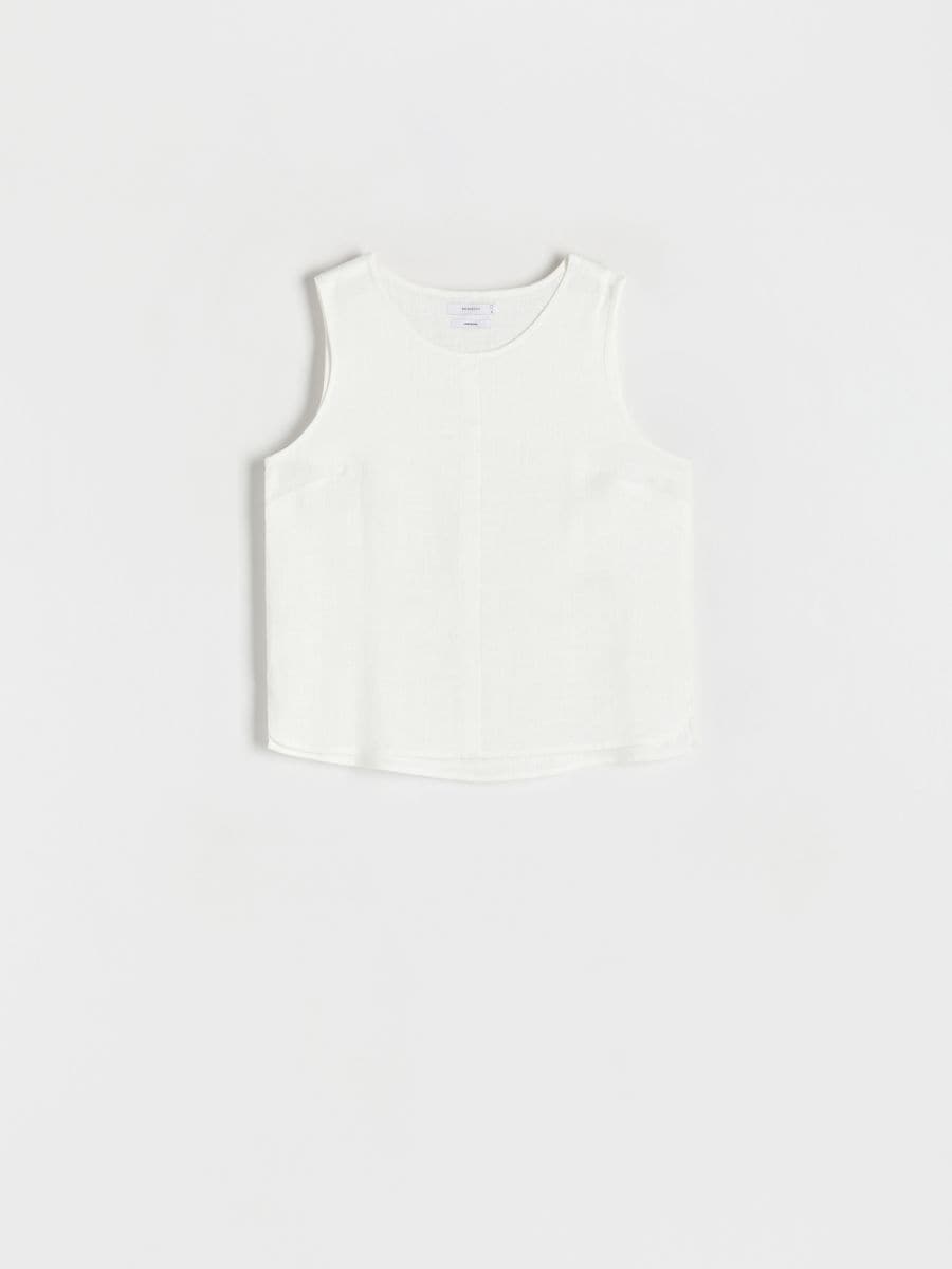 Viscose blouse - cream - RESERVED - 5