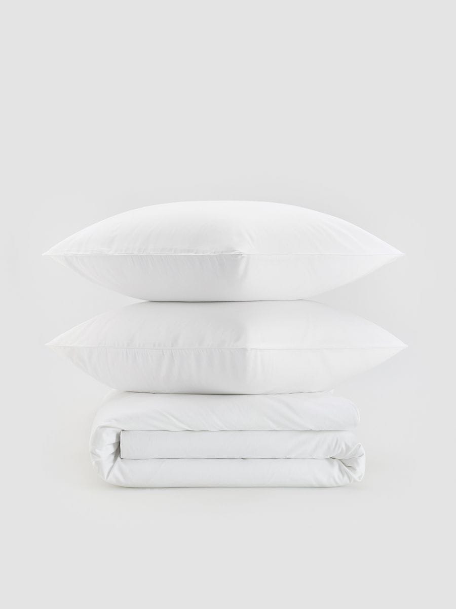 Satin bedding set - white - RESERVED