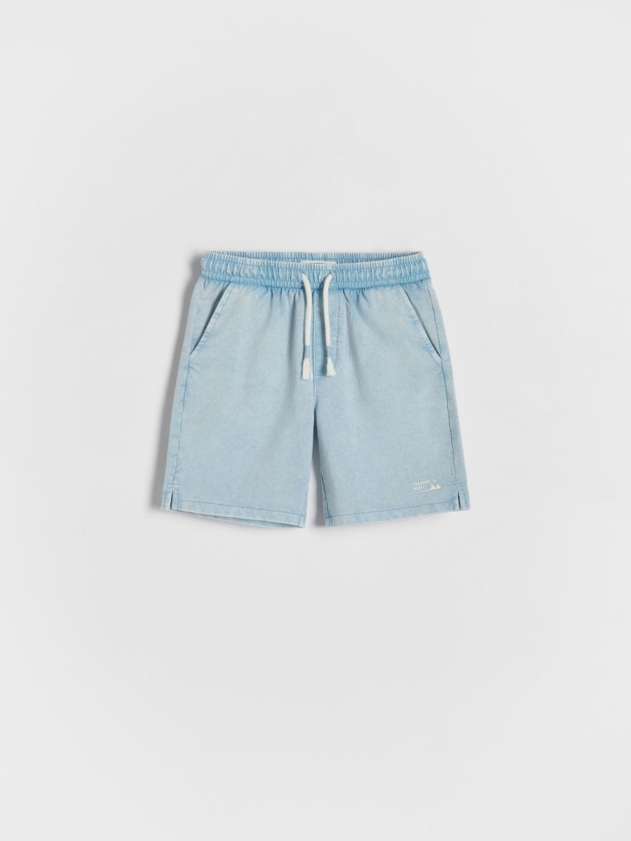 BOYS` SHORTS - pale blue - RESERVED