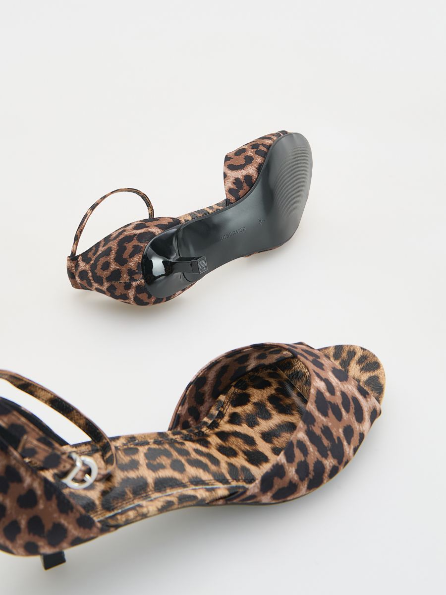Heeled sandals - multicolor - RESERVED - 4
