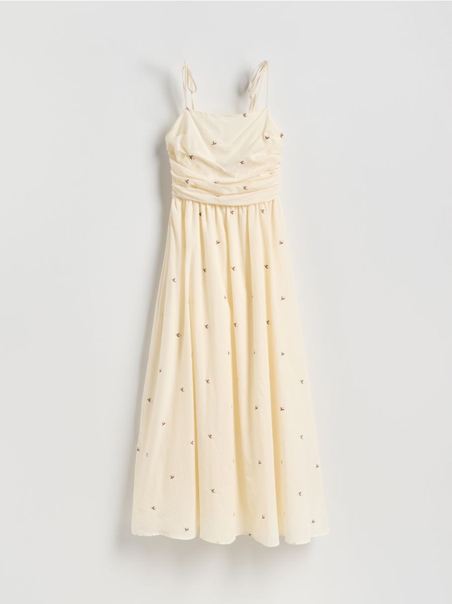 Robe brodée - multicolore - RESERVED