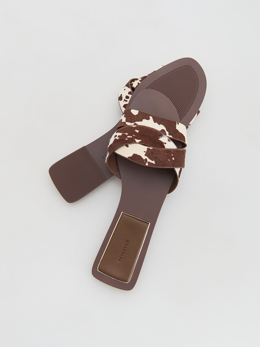 LADIES` SLIDES - multicolor - RESERVED - 4