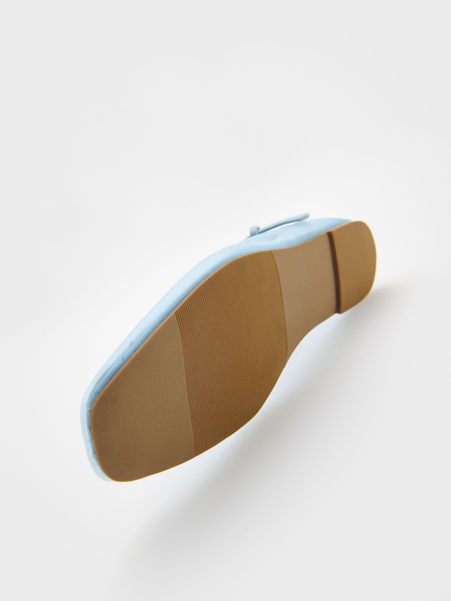 Mesh ballet flats - light blue - RESERVED - 4
