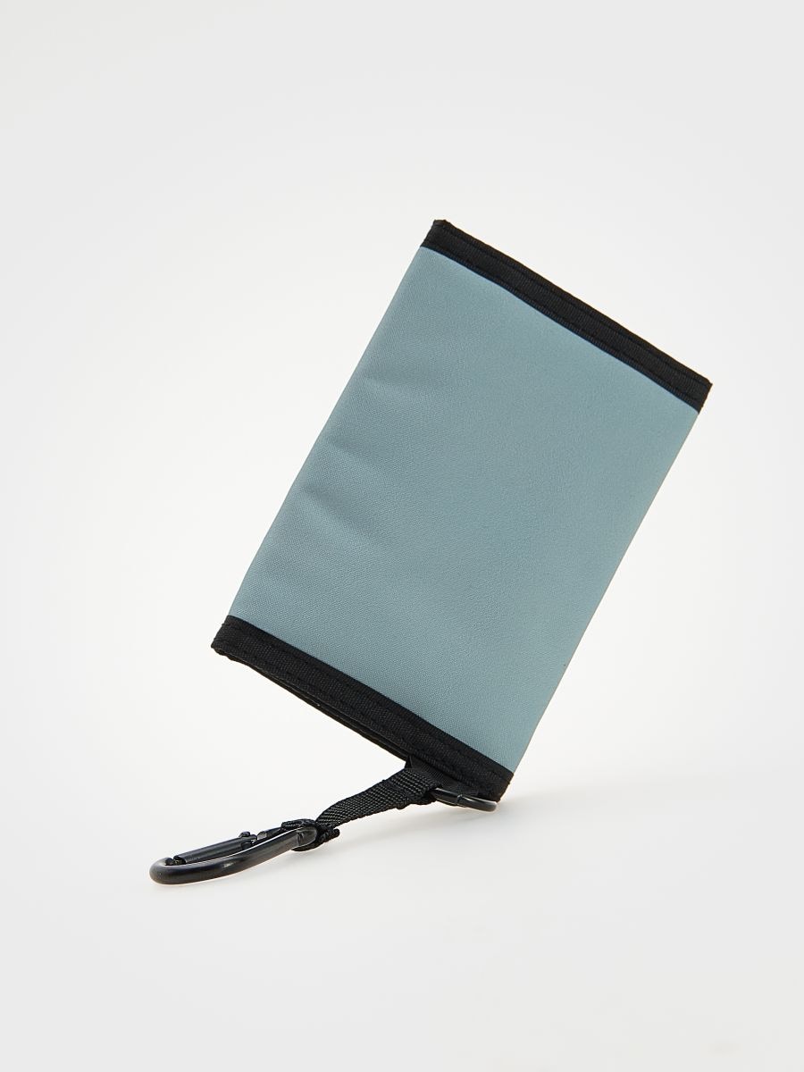 Minecraft wallet - pale green - RESERVED - 2