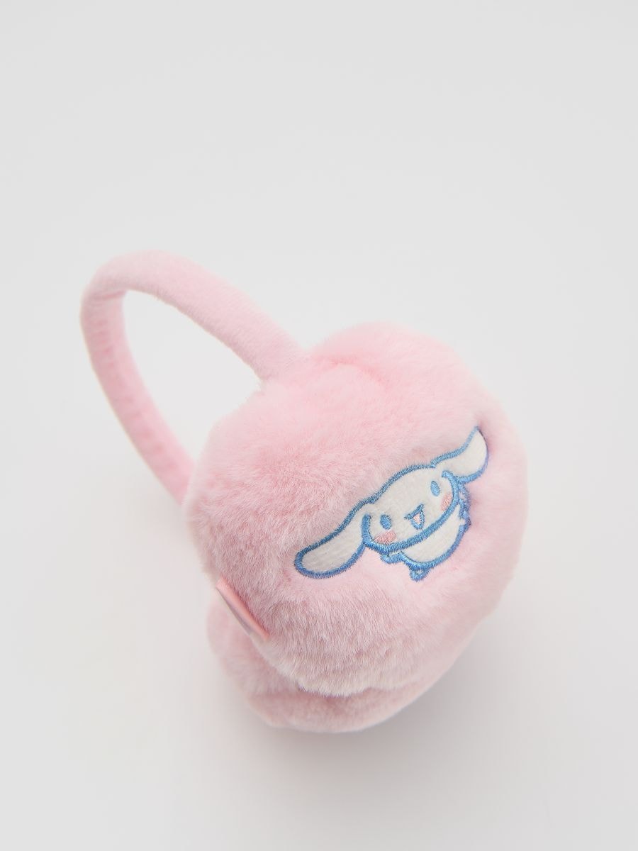 GIRLS` EARMUFFS - pastel pink - RESERVED
