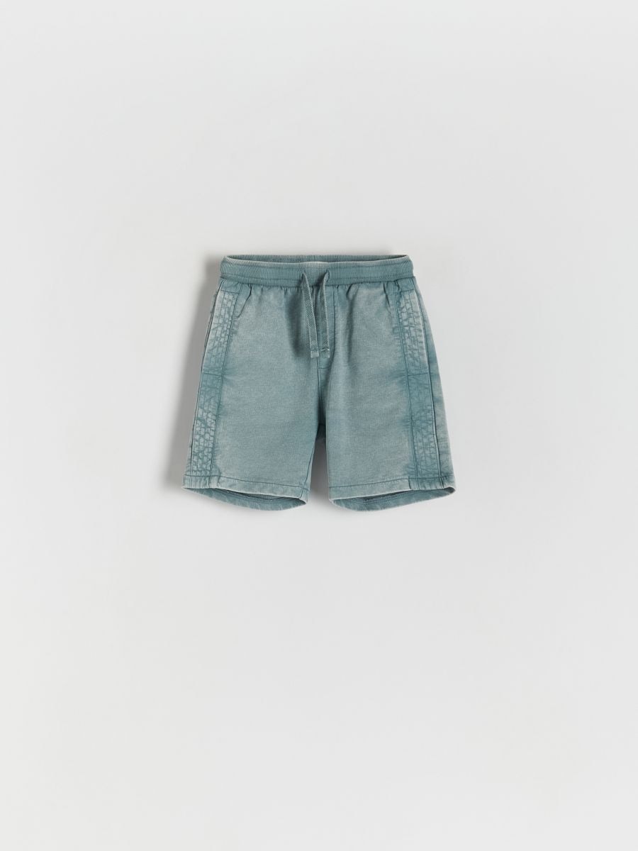Pantalón corto - azul - RESERVED