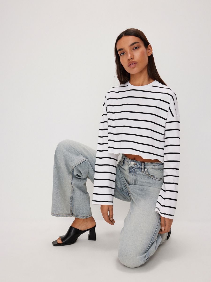 Gestreiftes Langarmshirt - bunt - RESERVED - 3