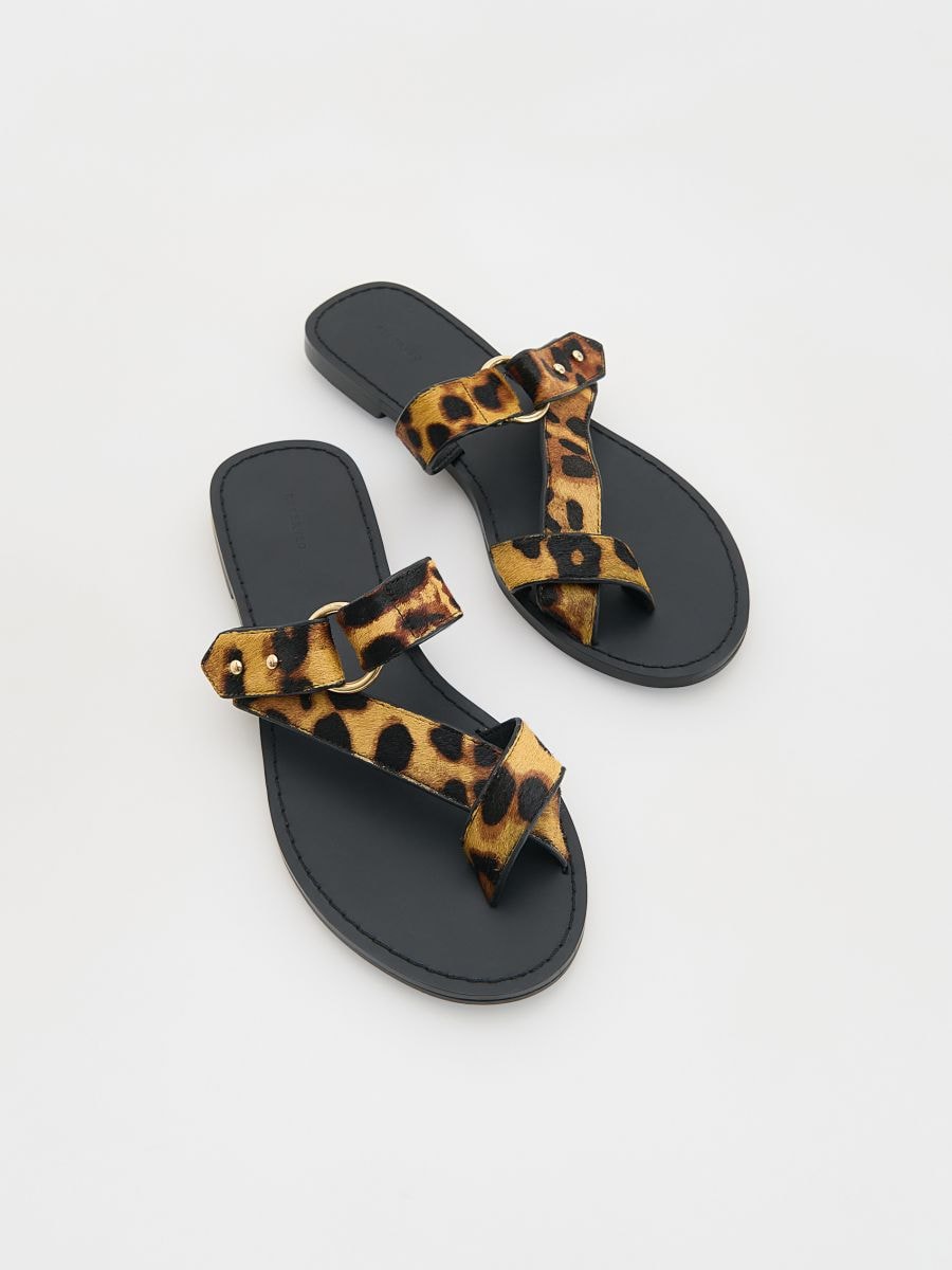LADIES` SANDALS - multicolor - RESERVED - 4