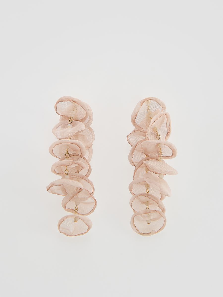 Dangle earrings - nude - RESERVED