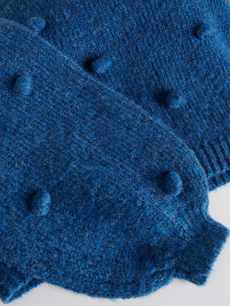 Jumper with decorative appliqué - navy - RESERVED - 5
