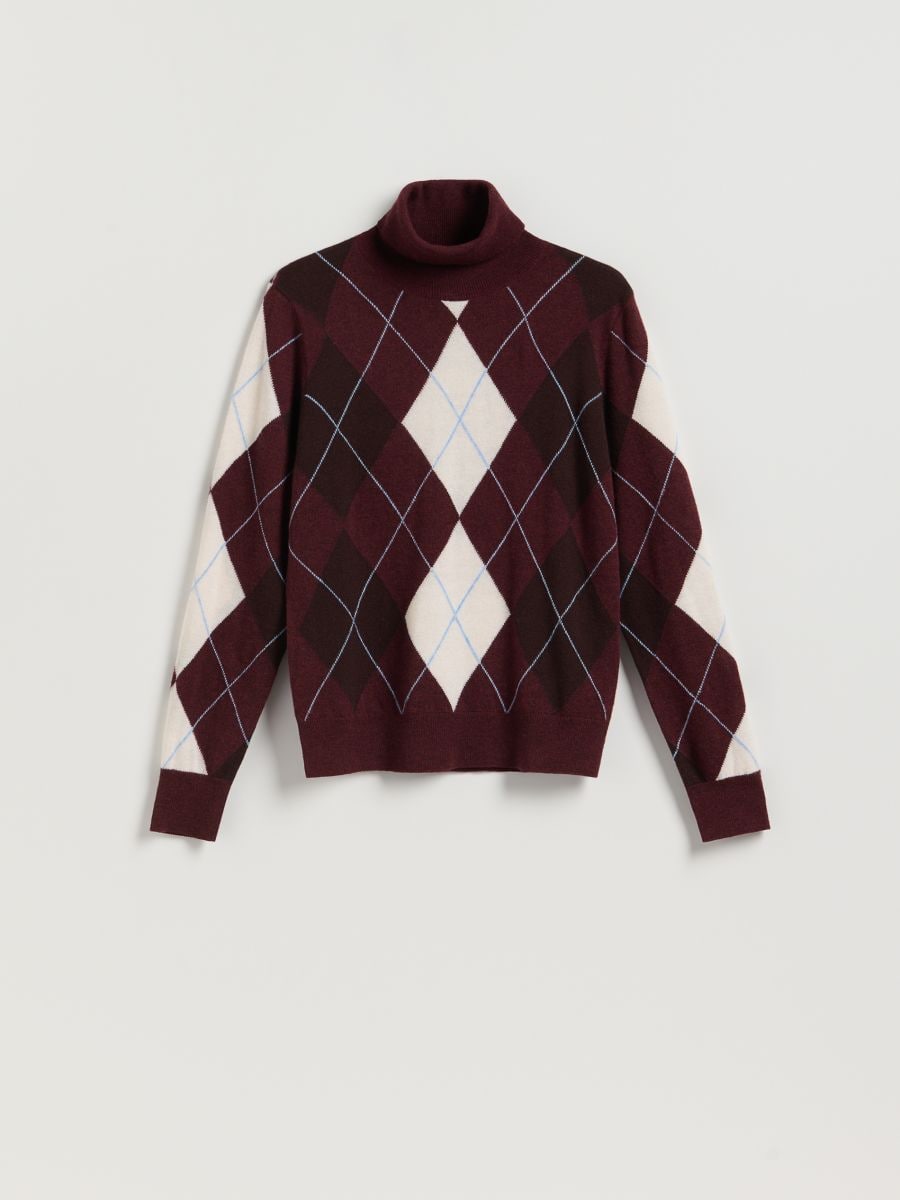 LADIES` SWEATER - bunt - RESERVED