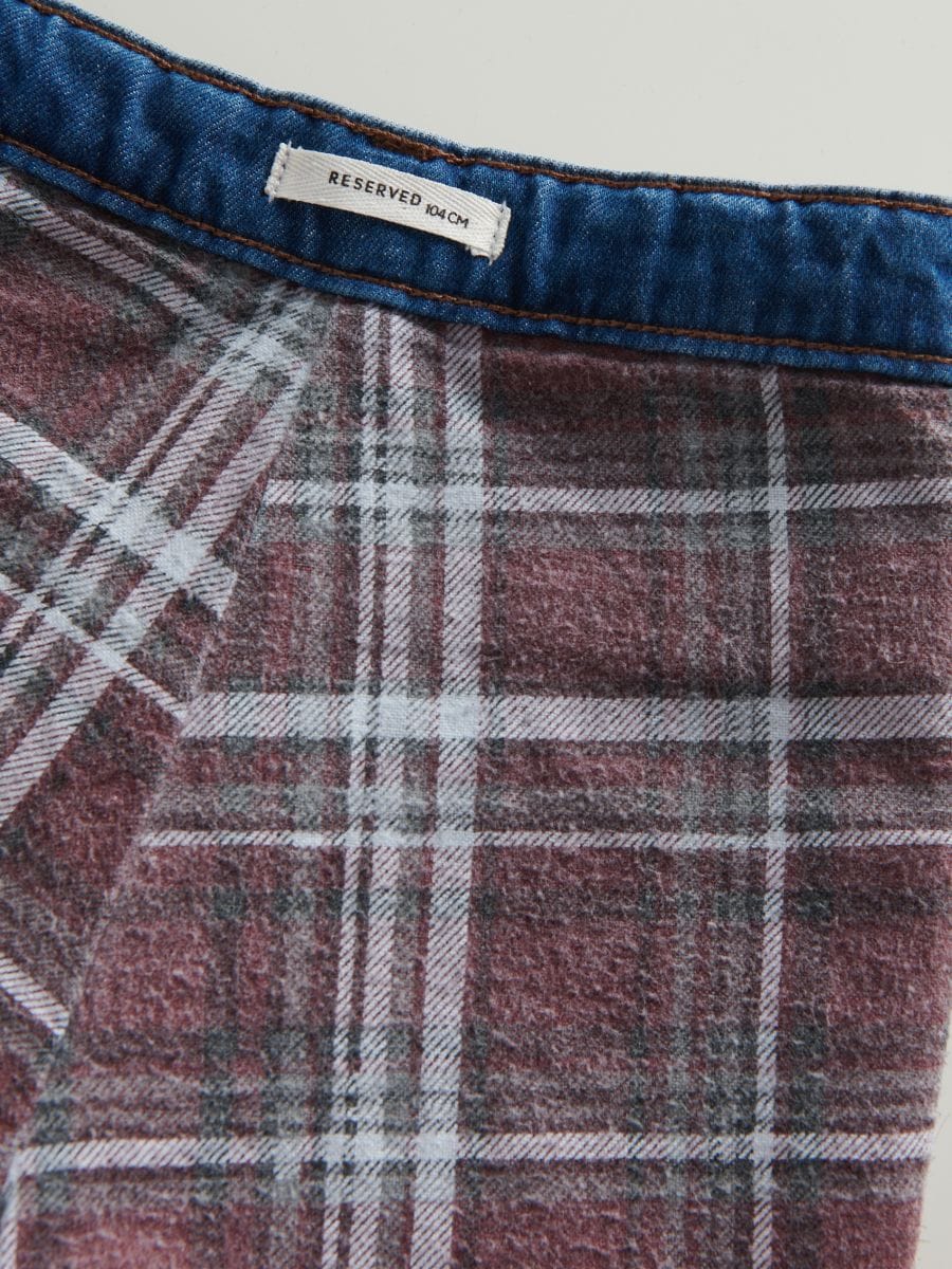 Regular jeans with lining - blue jeans - RESERVED - 8