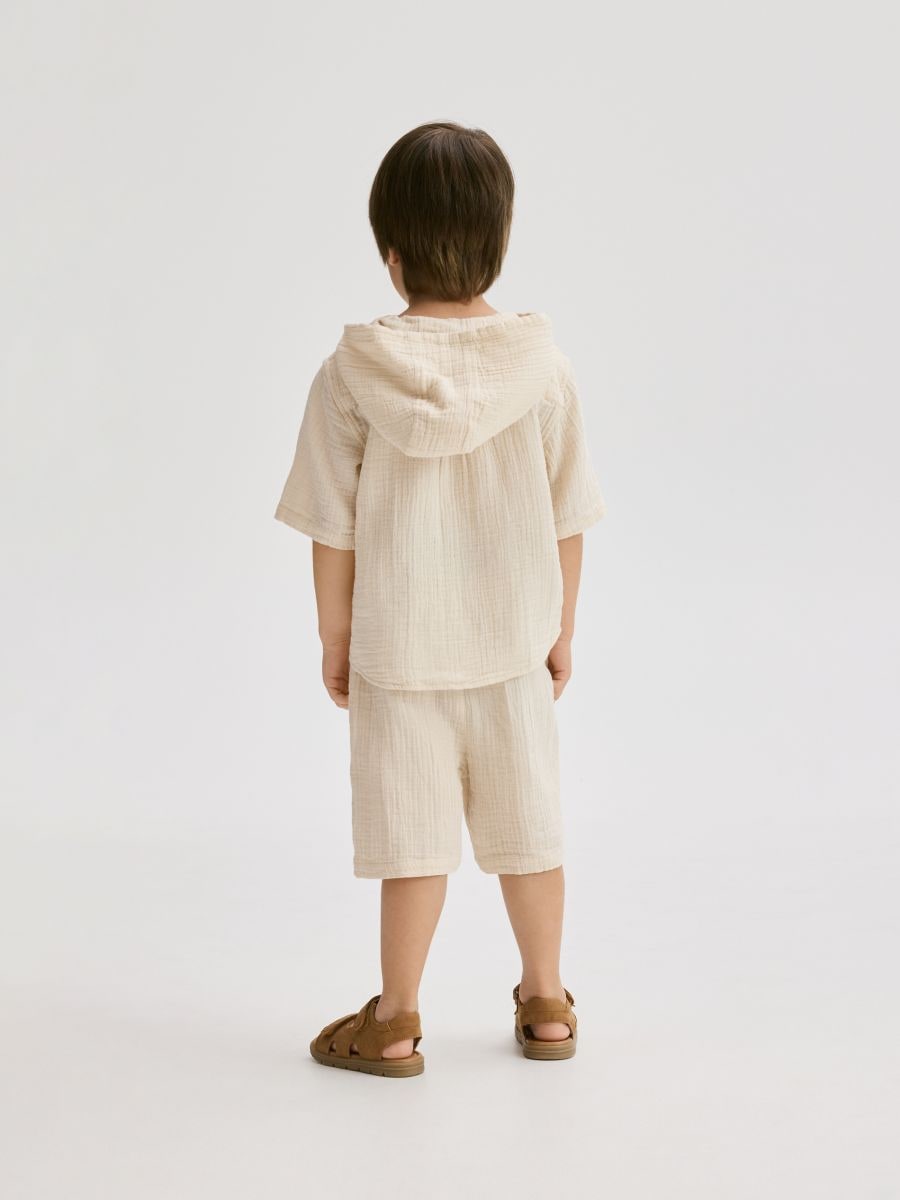 Ensemble en coton majoritaire - crème - RESERVED - 6