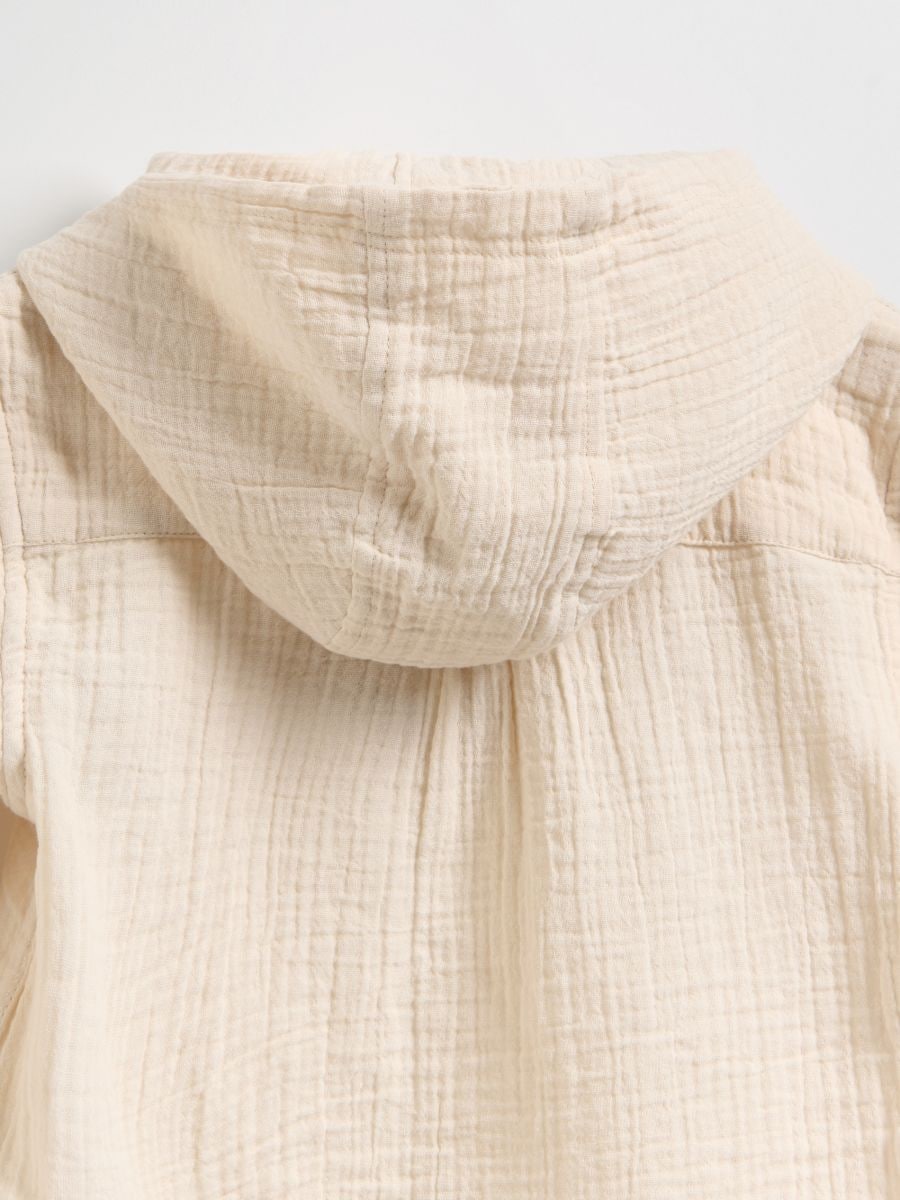 Ensemble en coton majoritaire - crème - RESERVED - 3