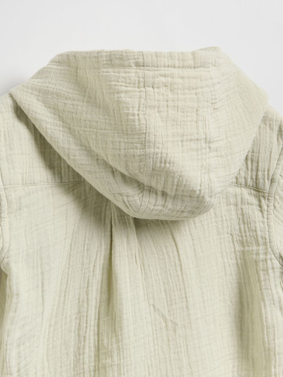 Ensemble en coton majoritaire - vert pâle - RESERVED - 7