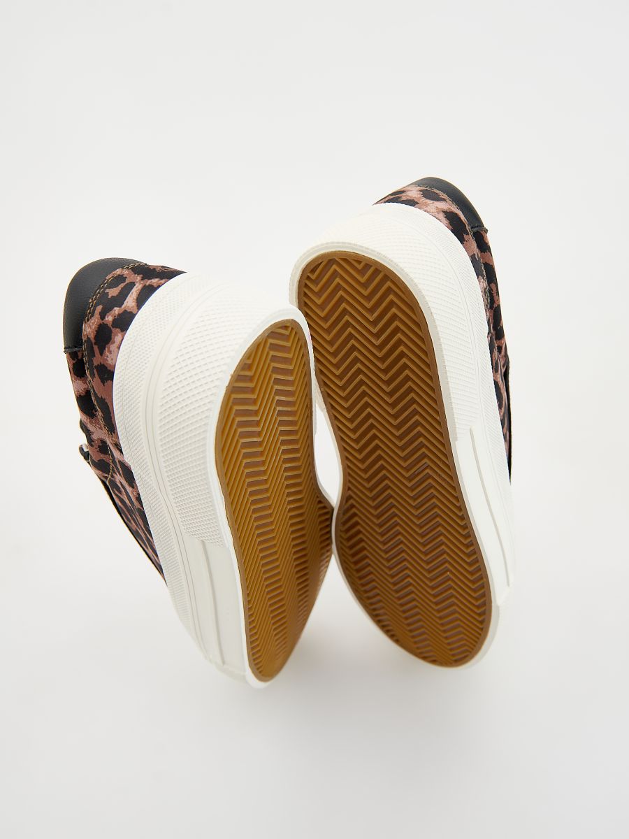 Animal pattern sneakers - multicolor - RESERVED - 5