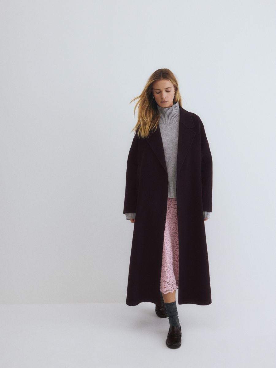 Gonna midi in pizzo - rosa pastello - RESERVED - 4