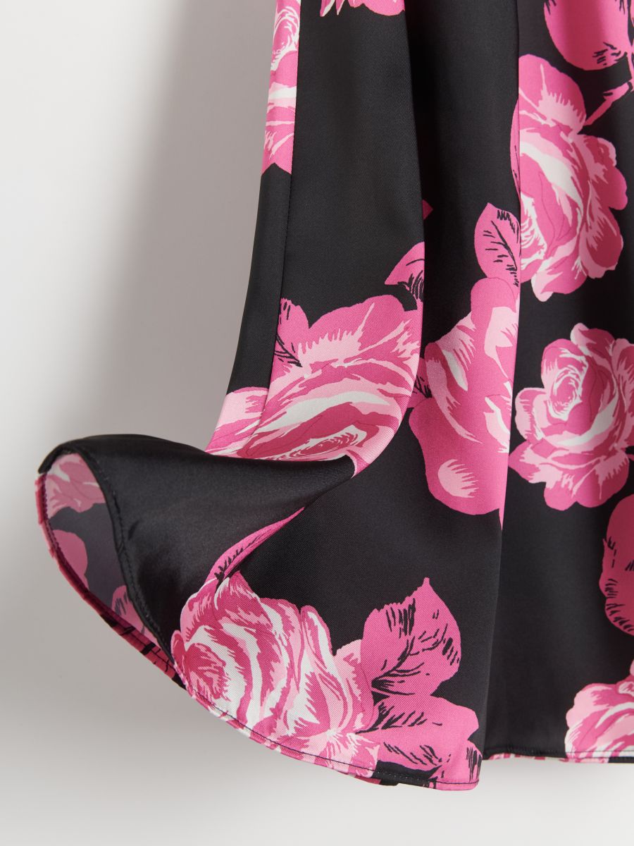 Rock mit Blumenprint - bunt - RESERVED - 6