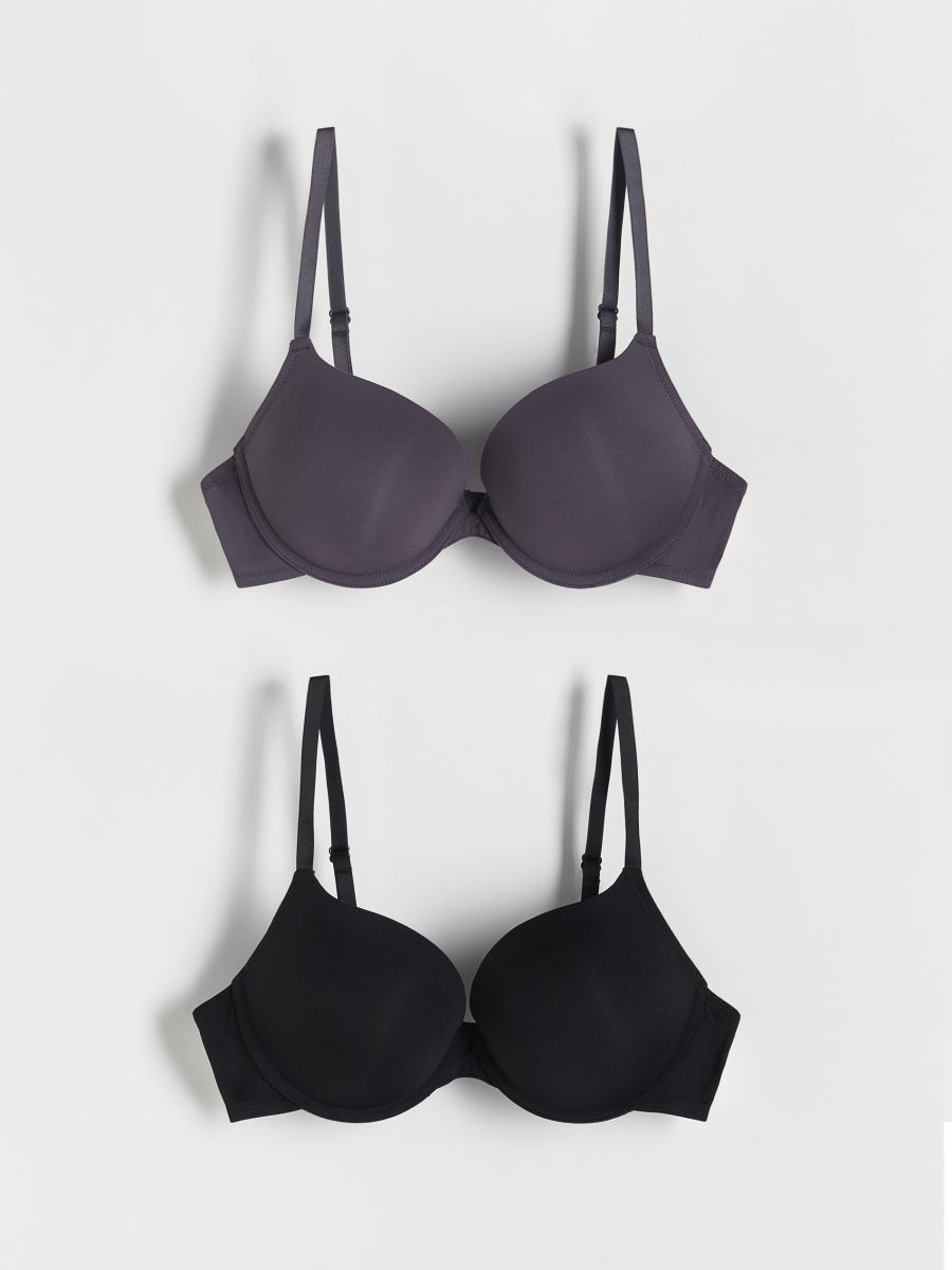2 pack super push up bras - steel green - RESERVED - 2