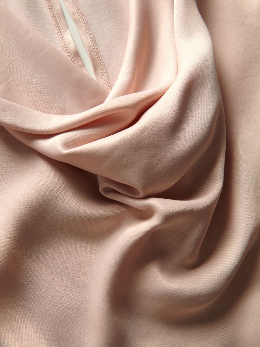 Viscose blouse - nude - RESERVED - 5