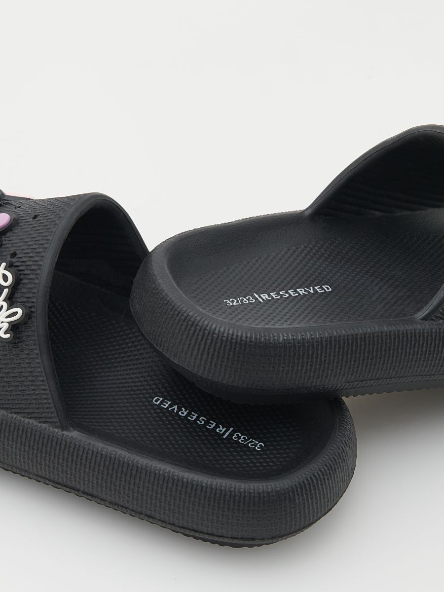 Foam sliders - black - RESERVED - 3