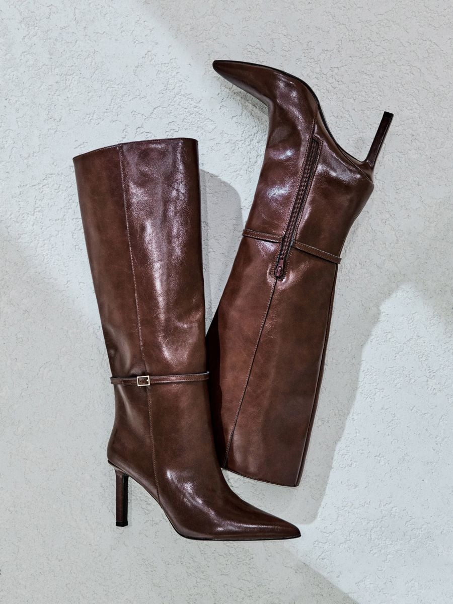 Stivali pelle alti on sale
