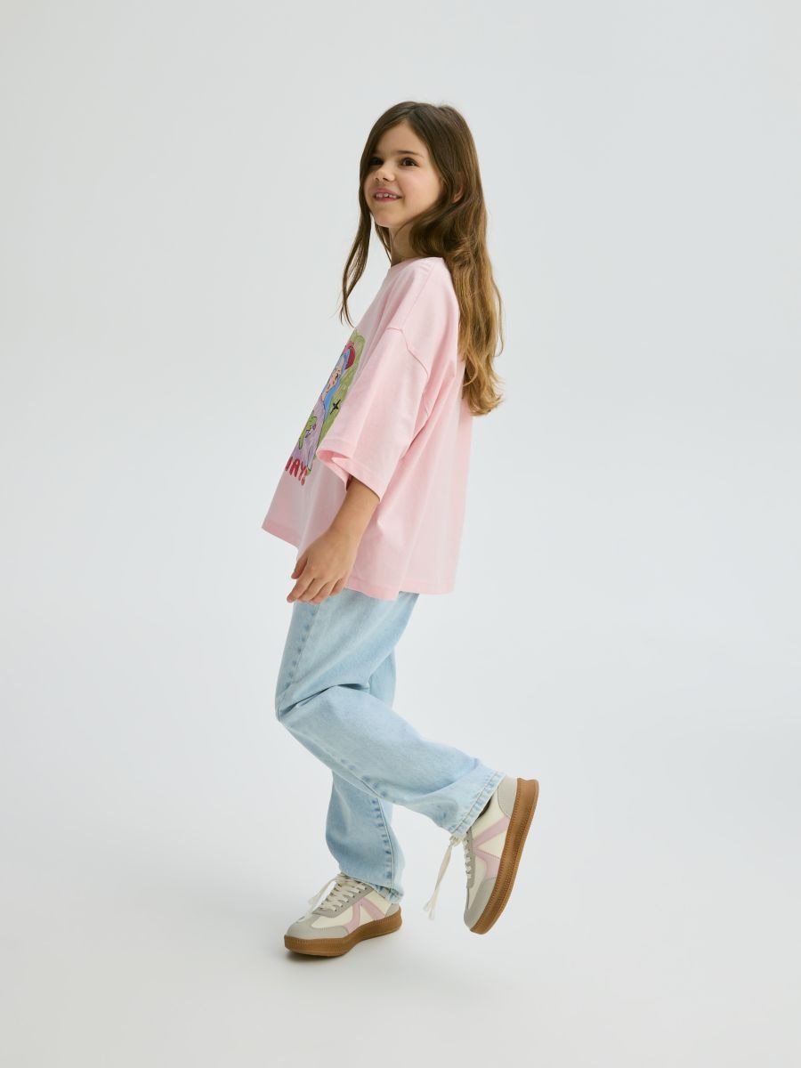 T-shirt with print - pastel pink - RESERVED - 2