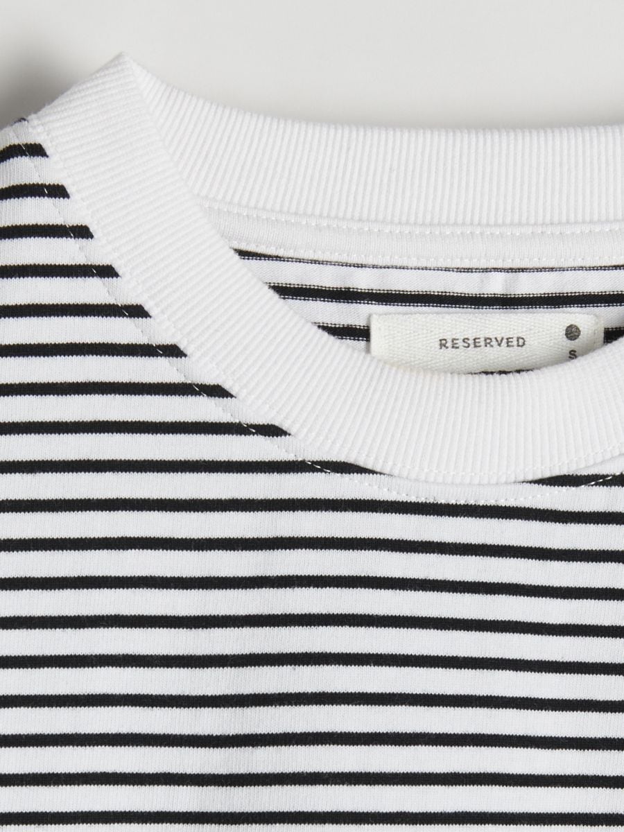 Regular fit stripe T-shirt - multicolor - RESERVED - 2