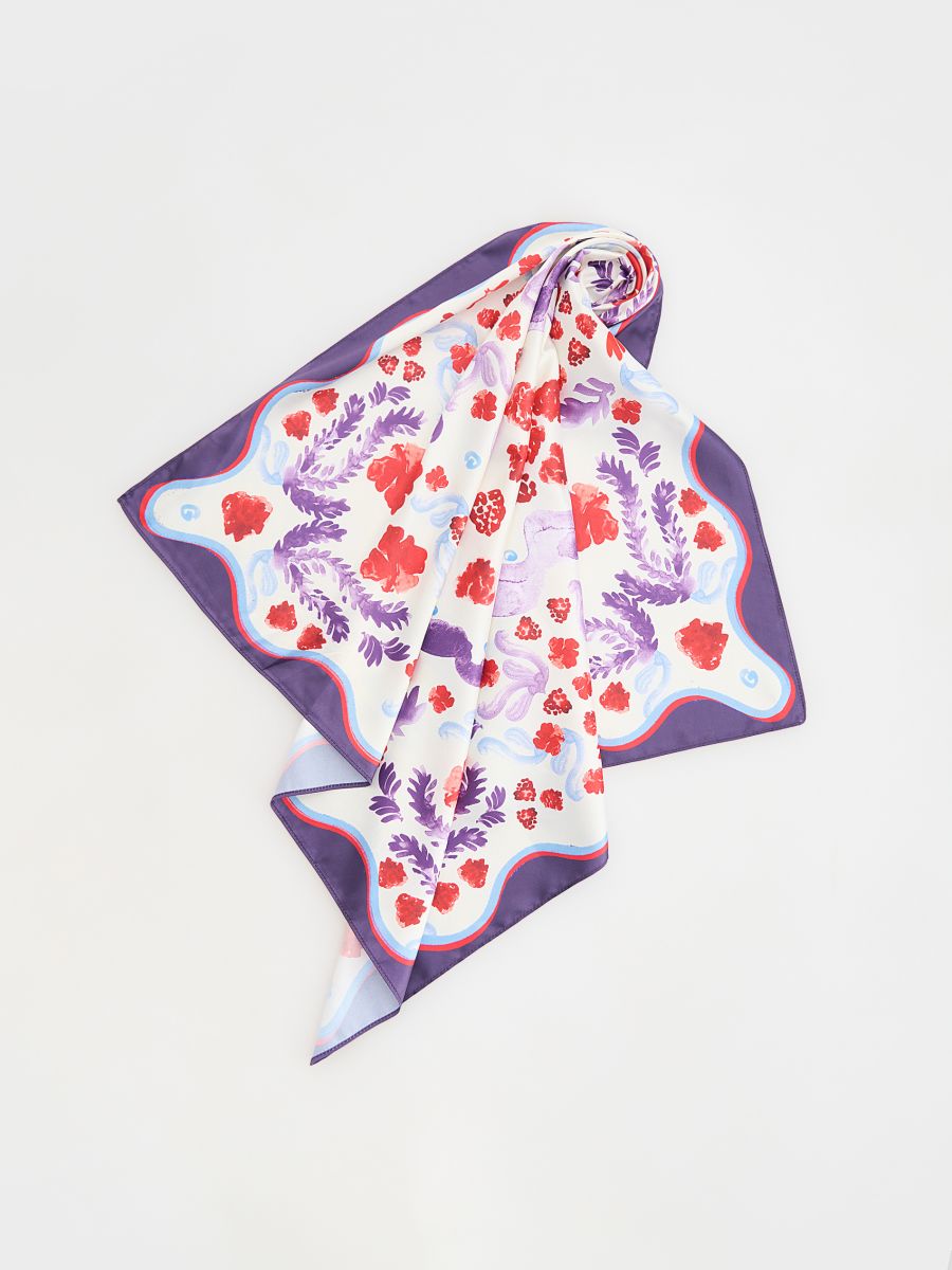 Scarf with original design - multicolor - RESERVED - 3