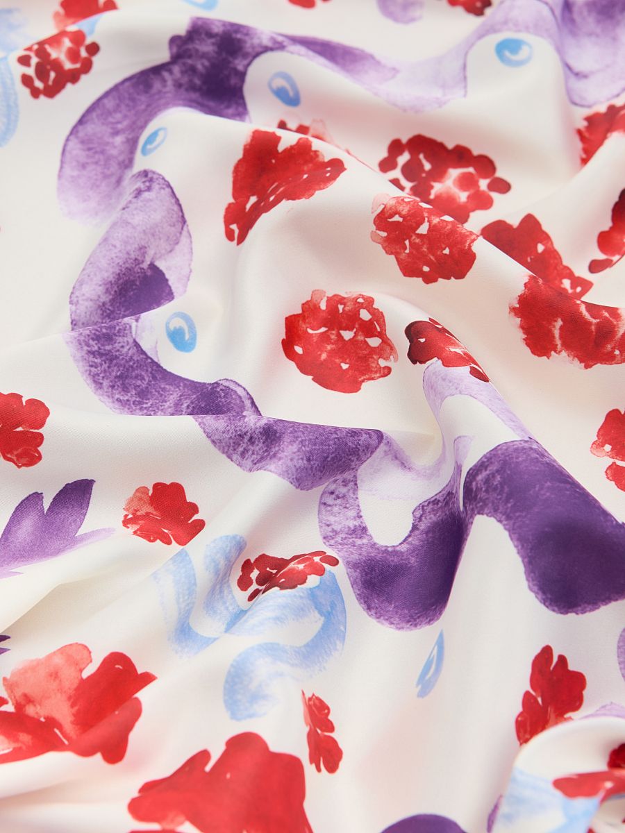Scarf with original design - multicolor - RESERVED - 4