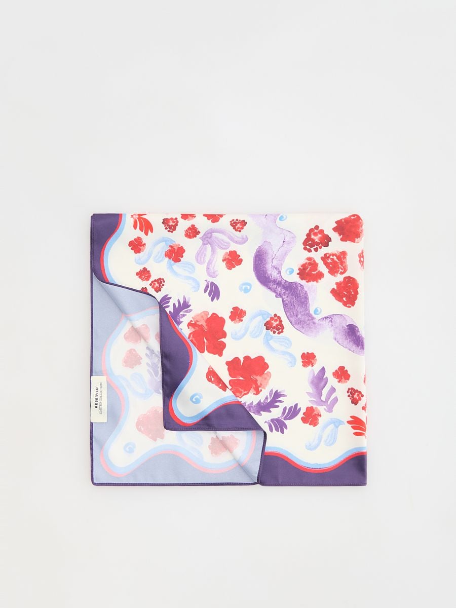 Scarf with original design - multicolor - RESERVED - 5