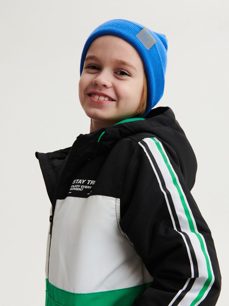 Insulated jacket with hood - fresh green - RESERVED - 9