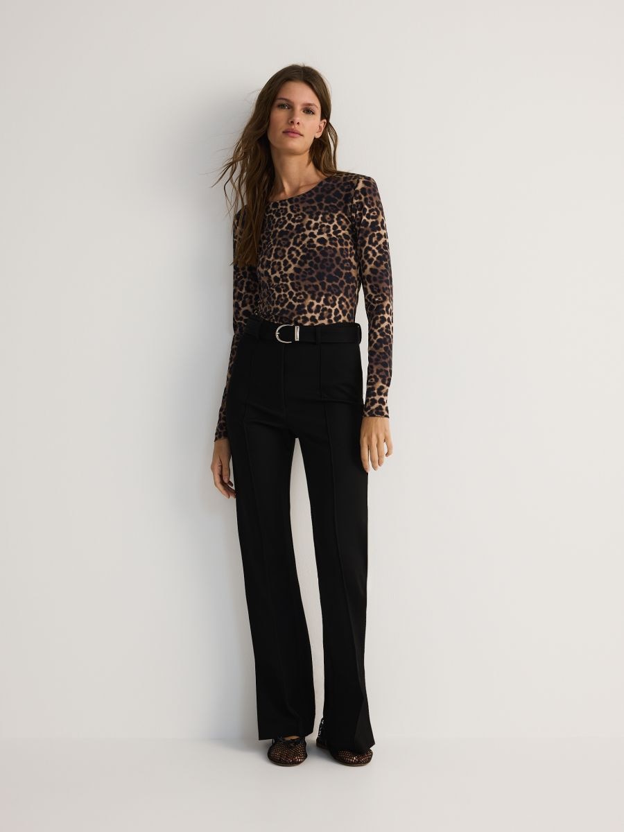 LADIES` BLOUSE BODY - multicolor - RESERVED - 3
