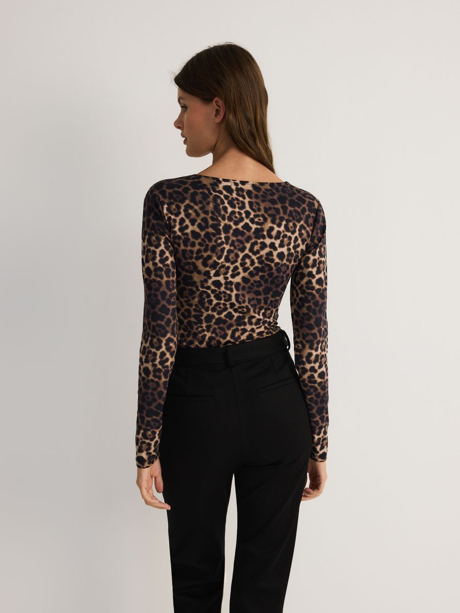 LADIES` BLOUSE BODY - multicolor - RESERVED - 5