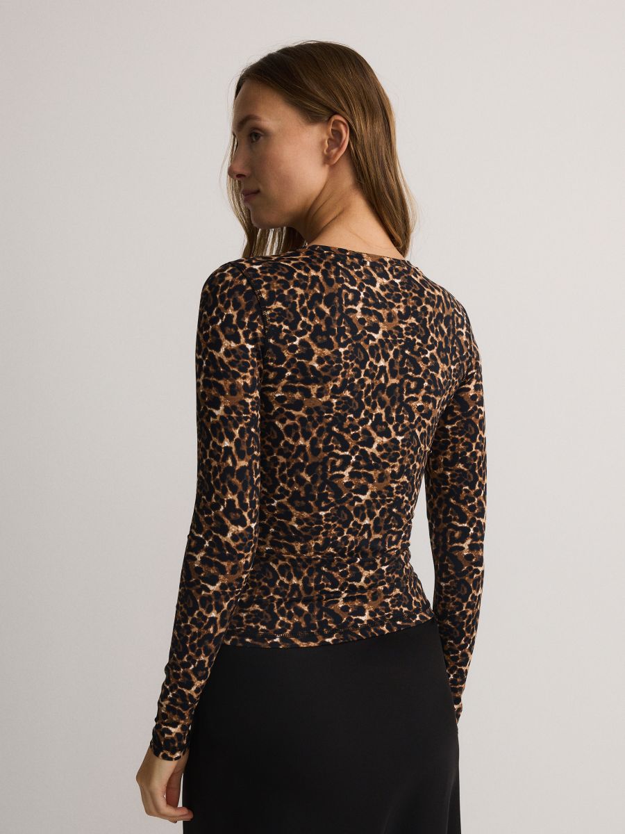 Animal pattern longsleeve - multicolor - RESERVED - 5