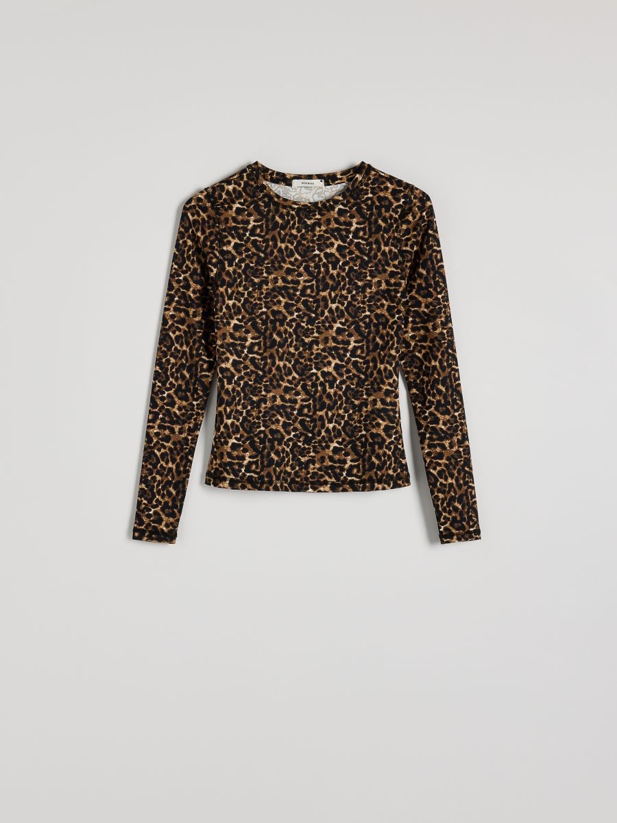 Animal pattern longsleeve - multicolor - RESERVED - 6